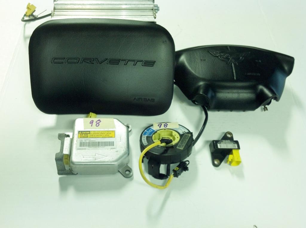 99 Corvette C5 Airbag Set with Module 10324094 Contemporary Corvette